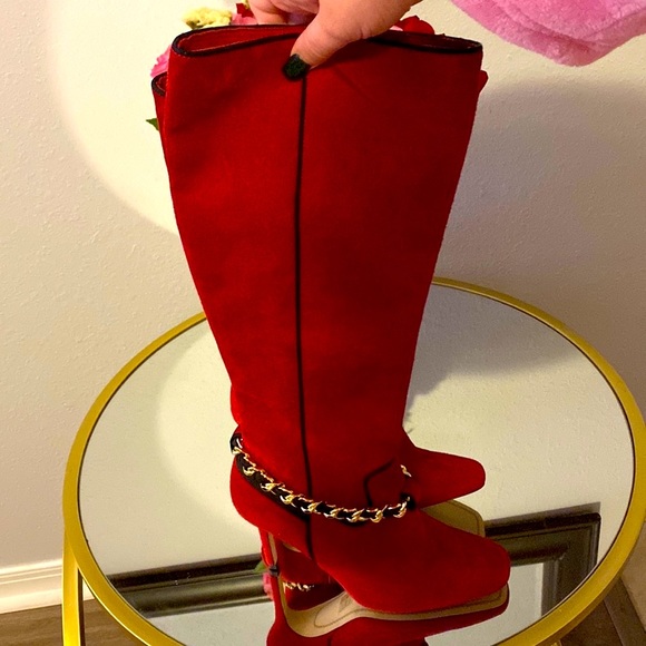 🔥 Karl Lagerfeld Paris Leather 🔥 Boots - Picture 1 of 4